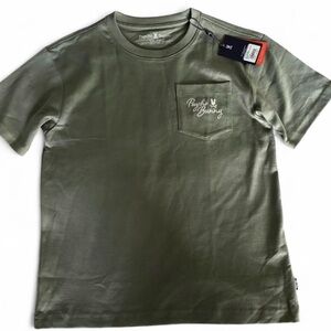 NWT $75 Psycho Bunny Olive Green T-Shirt